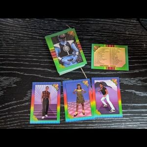 1995 Mighty Morphin Power Rangers The New Season Complete Set With Bonus Cards